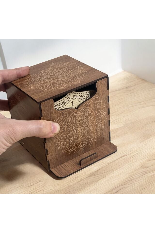 Ramazan Ayına Özel Ahşap 30 Parçalı Ayet, Hadis ve Dua Seti | Her Güne Bir Manevi Mesaj